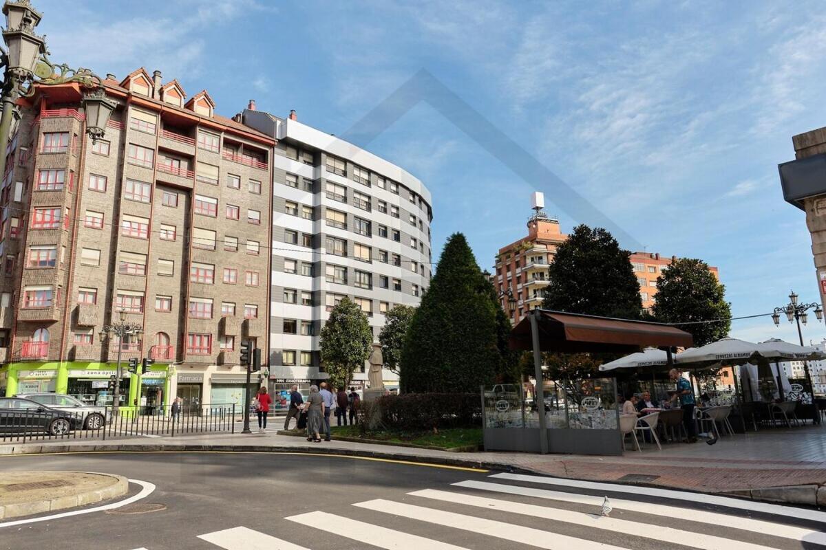 VerdeMar - con plaza de garaje a 5 min del centro. Oviedo Exterior foto